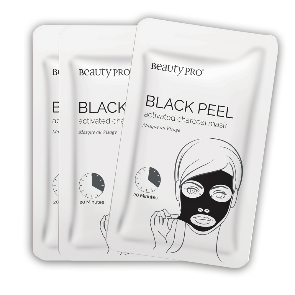 BeautyPro Black Peel Houtskool Masker