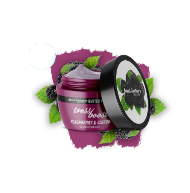 Aunt Jackie's TRESS BOOST - Blackberry & Castor Hair Growth Masque