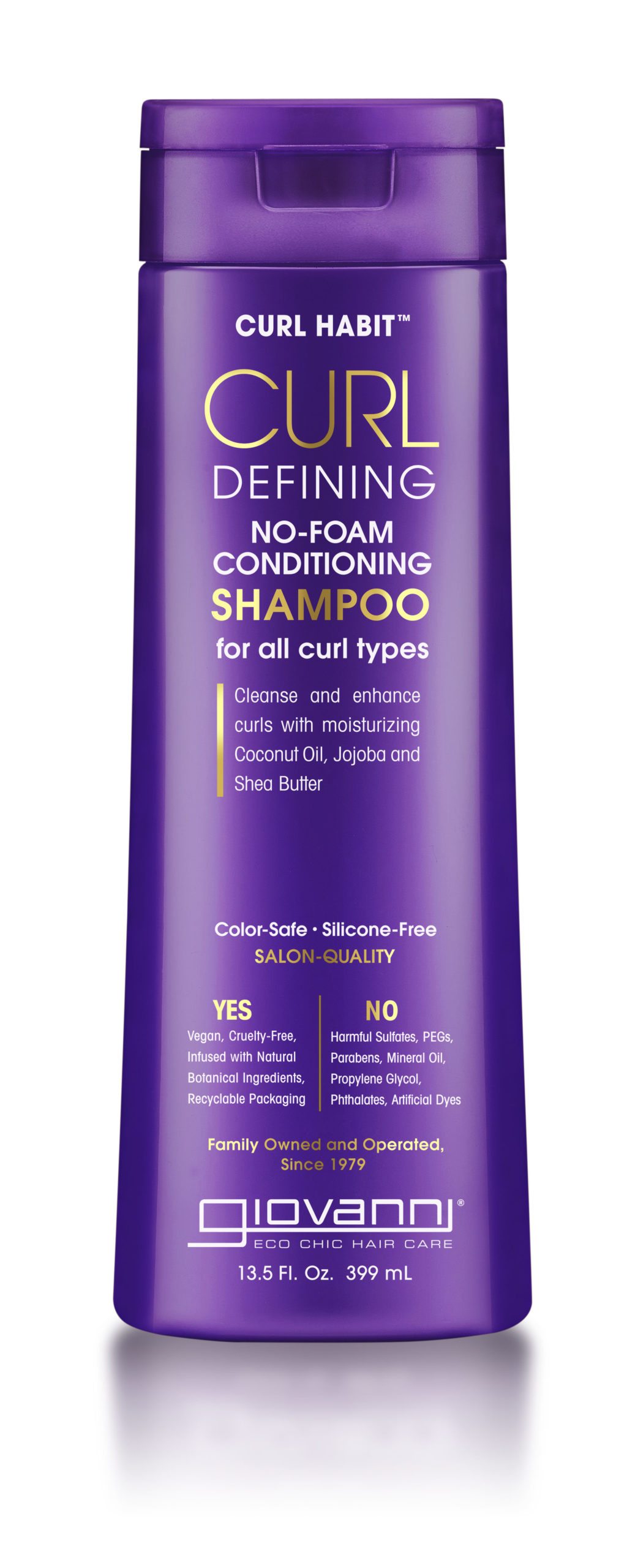 Giovanni Cosmetics Curl Defining No-Foam Cond Shampoo