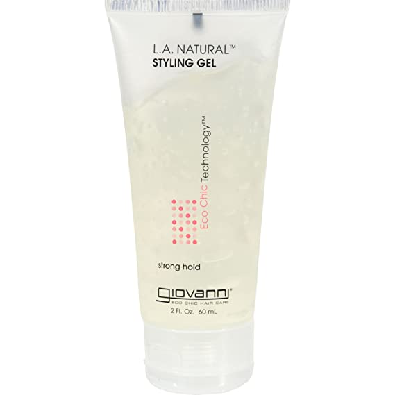 Giovanni Cosmetics L.A. Natural Styling Gel Strong Hold, Travel Size 