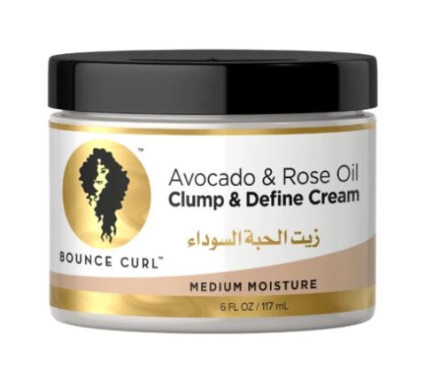 Bounce Curl Avocado & Rose Oil Clump and Define Cream