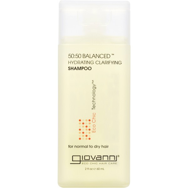 Giovanni Cosmetics 50/50 Balanced Shampoo, Travel Size 