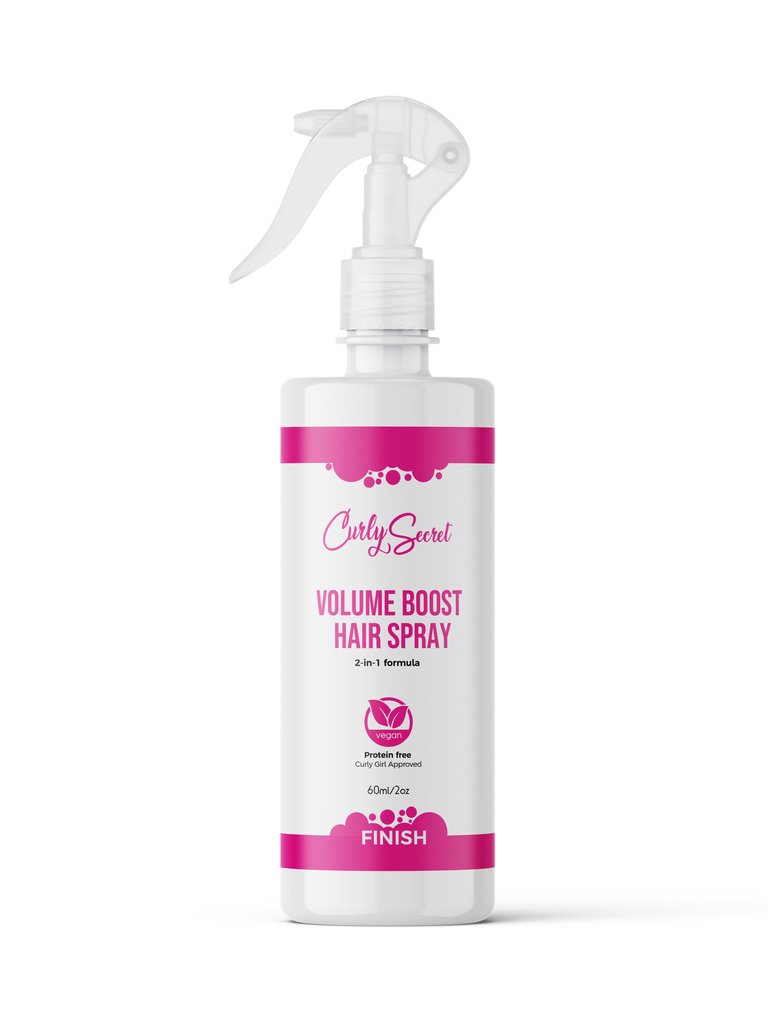 Curly Secret Volume Boost Hair Spray - Travel Size