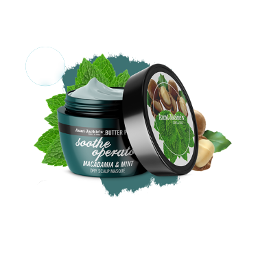 Aunt Jackie's SOOTH OPERATOR - Macadamia & Mint Dry Scalp Conditioning Mas
